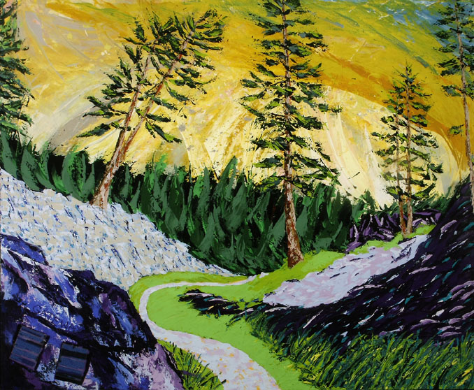 Christian, Faith, Prophetic, Landscape, Colorist, Expressionist,