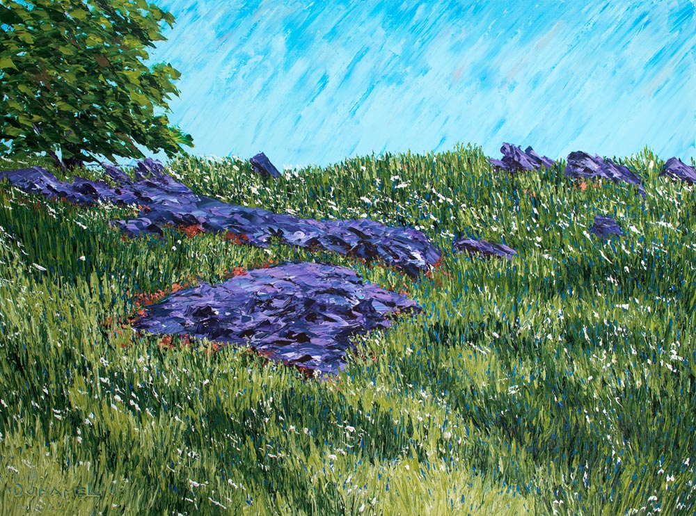 Pearl Canyon Gallery, Pallet knife work, Painting